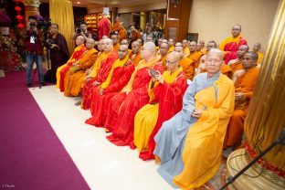 Thaye Dorje, His Holiness the 17th Gyalwa Karmapa, visits Indonesia in November 2019