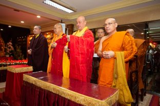 Thaye Dorje, His Holiness the 17th Gyalwa Karmapa, visits Indonesia in November 2019