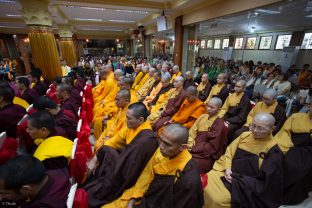 Thaye Dorje, His Holiness the 17th Gyalwa Karmapa, visits Indonesia in November 2019