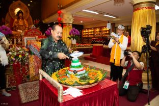 Thaye Dorje, His Holiness the 17th Gyalwa Karmapa, visits Indonesia in November 2019