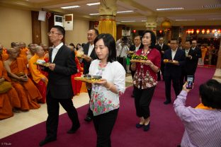 Thaye Dorje, His Holiness the 17th Gyalwa Karmapa, visits Indonesia in November 2019