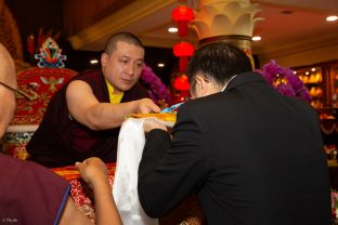 Thaye Dorje, His Holiness the 17th Gyalwa Karmapa, visits Indonesia in November 2019