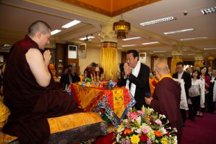 Thaye Dorje, His Holiness the 17th Gyalwa Karmapa, visits Indonesia in November 2019