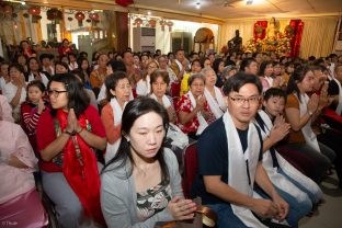 Thaye Dorje, His Holiness the 17th Gyalwa Karmapa, visits Indonesia in November 2019