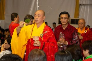 Thaye Dorje, His Holiness the 17th Gyalwa Karmapa, visits Indonesia in November 2019