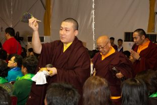 Thaye Dorje, His Holiness the 17th Gyalwa Karmapa, visits Indonesia in November 2019