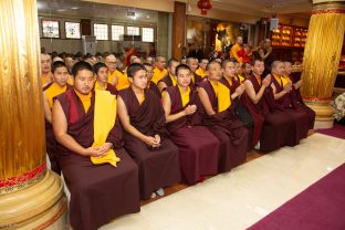 Thaye Dorje, His Holiness the 17th Gyalwa Karmapa, visits Indonesia in November 2019