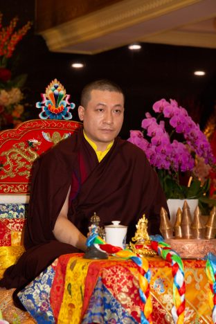 Thaye Dorje, His Holiness the 17th Gyalwa Karmapa, visits Indonesia in November 2019