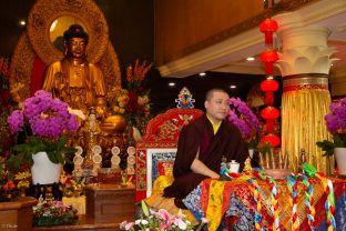 Thaye Dorje, His Holiness the 17th Gyalwa Karmapa, visits Indonesia in November 2019