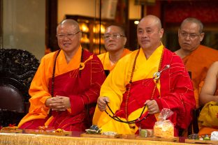 Thaye Dorje, His Holiness the 17th Gyalwa Karmapa, visits Indonesia in November 2019