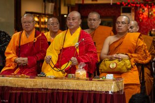 Thaye Dorje, His Holiness the 17th Gyalwa Karmapa, visits Indonesia in November 2019