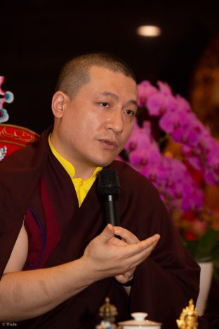 Thaye Dorje, His Holiness the 17th Gyalwa Karmapa, visits Indonesia in November 2019