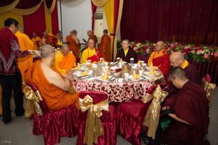 Thaye Dorje, His Holiness the 17th Gyalwa Karmapa, visits Indonesia in November 2019