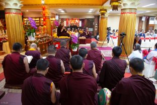 Thaye Dorje, His Holiness the 17th Gyalwa Karmapa, visits Indonesia in November 2019