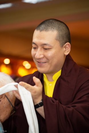 Thaye Dorje, His Holiness the 17th Gyalwa Karmapa, visits Indonesia in November 2019