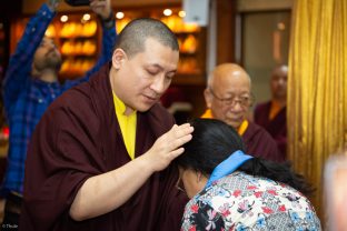 Thaye Dorje, His Holiness the 17th Gyalwa Karmapa, visits Indonesia in November 2019