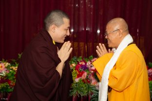 Thaye Dorje, His Holiness the 17th Gyalwa Karmapa, visits Indonesia in November 2019