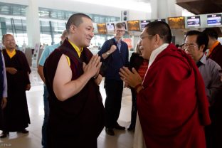 Thaye Dorje, His Holiness the 17th Gyalwa Karmapa, visits Indonesia in November 2019