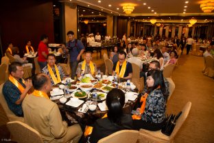 Thaye Dorje, His Holiness the 17th Gyalwa Karmapa, visits Indonesia in November 2019