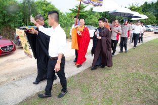 Thaye Dorje, His Holiness the 17th Gyalwa Karmapa, visits Indonesia in November 2019