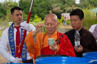 Thaye Dorje, His Holiness the 17th Gyalwa Karmapa, visits Indonesia in November 2019