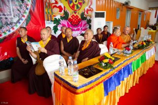 Thaye Dorje, His Holiness the 17th Gyalwa Karmapa, visits Indonesia in November 2019