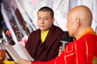 Thaye Dorje, His Holiness the 17th Gyalwa Karmapa, visits Indonesia in November 2019