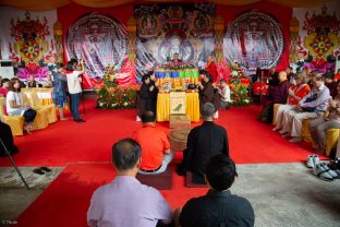 Thaye Dorje, His Holiness the 17th Gyalwa Karmapa, visits Indonesia in November 2019