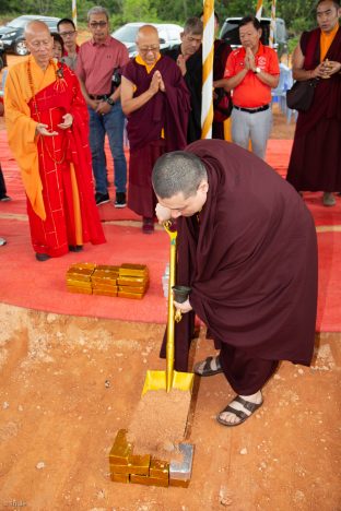 Thaye Dorje, His Holiness the 17th Gyalwa Karmapa, visits Indonesia in November 2019