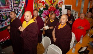 Thaye Dorje, His Holiness the 17th Gyalwa Karmapa, visits Indonesia in November 2019