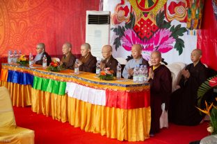 Thaye Dorje, His Holiness the 17th Gyalwa Karmapa, visits Indonesia in November 2019