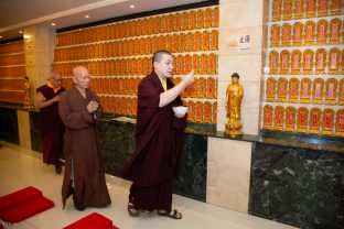 Thaye Dorje, His Holiness the 17th Gyalwa Karmapa, visits Indonesia in November 2019