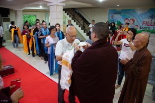 Thaye Dorje, His Holiness the 17th Gyalwa Karmapa, visits Indonesia in November 2019