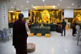 Thaye Dorje, His Holiness the 17th Gyalwa Karmapa, visits Indonesia in November 2019