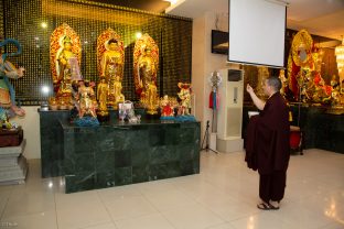 Thaye Dorje, His Holiness the 17th Gyalwa Karmapa, visits Indonesia in November 2019