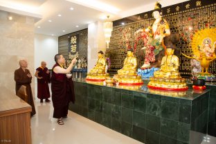 Thaye Dorje, His Holiness the 17th Gyalwa Karmapa, visits Indonesia in November 2019