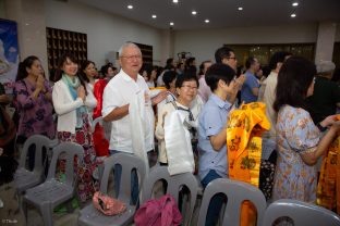 Thaye Dorje, His Holiness the 17th Gyalwa Karmapa, visits Indonesia in November 2019