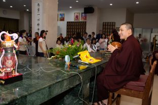 Thaye Dorje, His Holiness the 17th Gyalwa Karmapa, visits Indonesia in November 2019