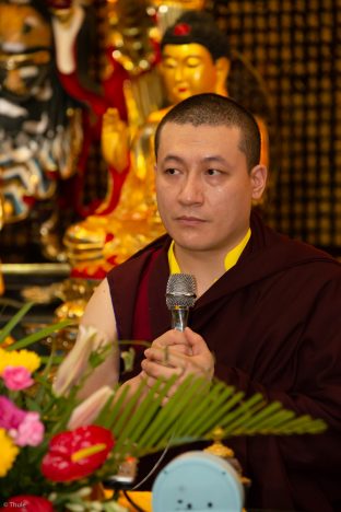 Thaye Dorje, His Holiness the 17th Gyalwa Karmapa, visits Indonesia in November 2019