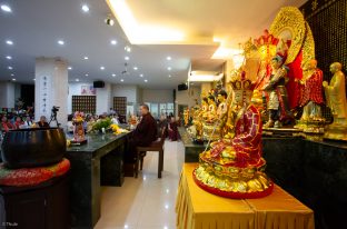 Thaye Dorje, His Holiness the 17th Gyalwa Karmapa, visits Indonesia in November 2019