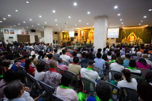 Thaye Dorje, His Holiness the 17th Gyalwa Karmapa, visits Indonesia in November 2019