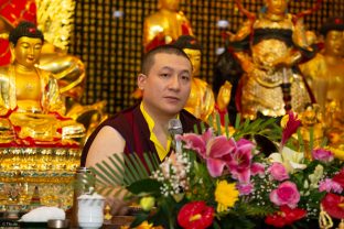 Thaye Dorje, His Holiness the 17th Gyalwa Karmapa, visits Indonesia in November 2019