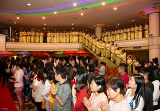 Thaye Dorje, His Holiness the 17th Gyalwa Karmapa, visits Indonesia in November 2019