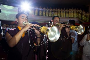 Thaye Dorje, His Holiness the 17th Gyalwa Karmapa, visits Indonesia in November 2019