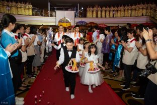 Thaye Dorje, His Holiness the 17th Gyalwa Karmapa, visits Indonesia in November 2019