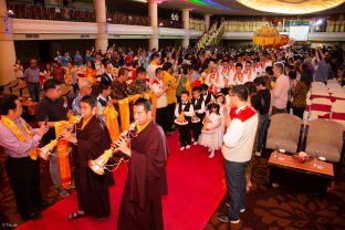 Thaye Dorje, His Holiness the 17th Gyalwa Karmapa, visits Indonesia in November 2019