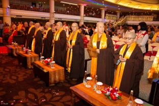 Thaye Dorje, His Holiness the 17th Gyalwa Karmapa, visits Indonesia in November 2019