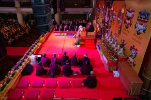 Thaye Dorje, His Holiness the 17th Gyalwa Karmapa, visits Indonesia in November 2019