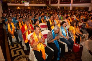 Thaye Dorje, His Holiness the 17th Gyalwa Karmapa, visits Indonesia in November 2019