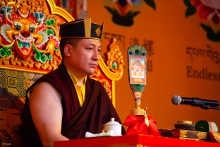 Thaye Dorje, His Holiness the 17th Gyalwa Karmapa, visits Indonesia in November 2019